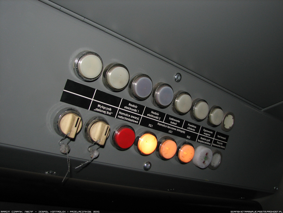Prze��czniki, kontrolki