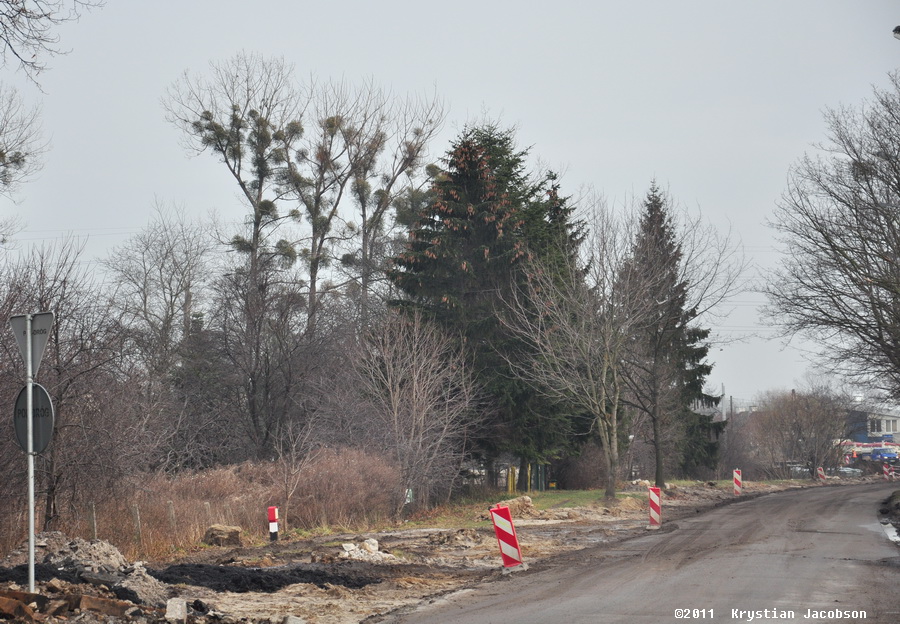 pozosta�o�� torowiska w ul. Gda�skiej