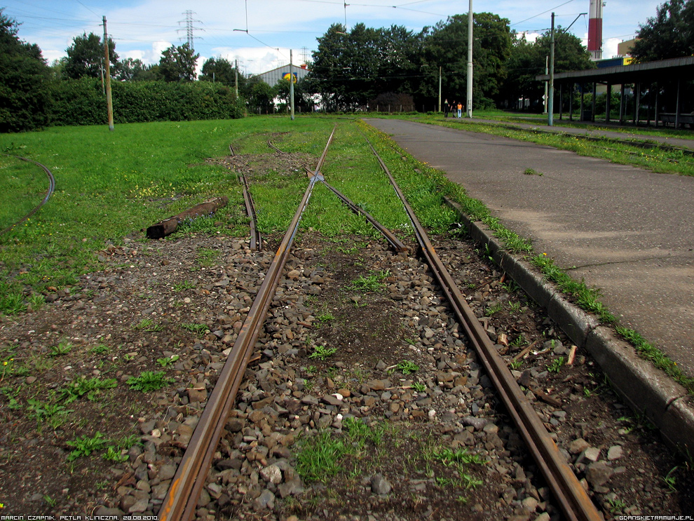 Kliniczna - wyci�te zwrotnice