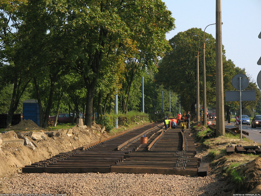 Naprawa g��wna torowiska