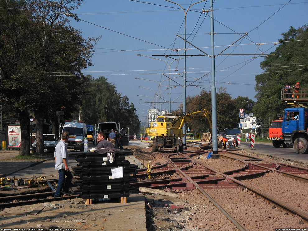 Naprawa g��wna torowiska