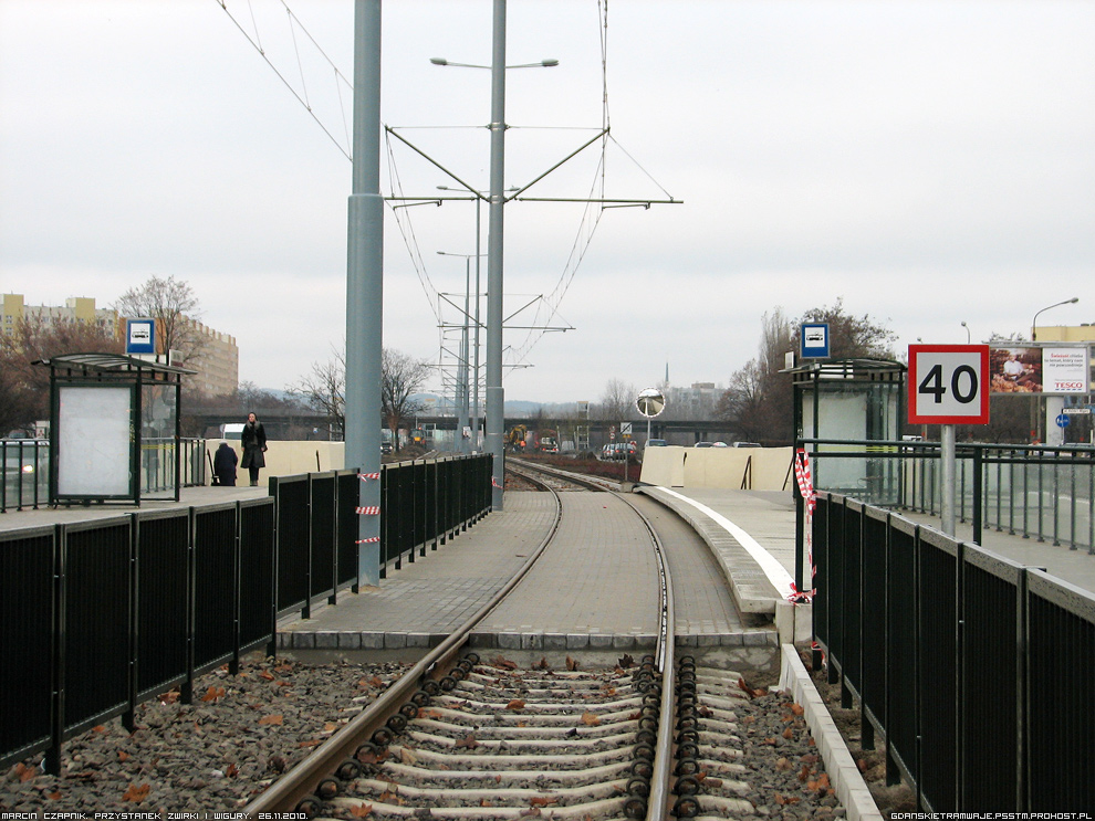 Przystanek �wirki i Wigury 26.11.2010