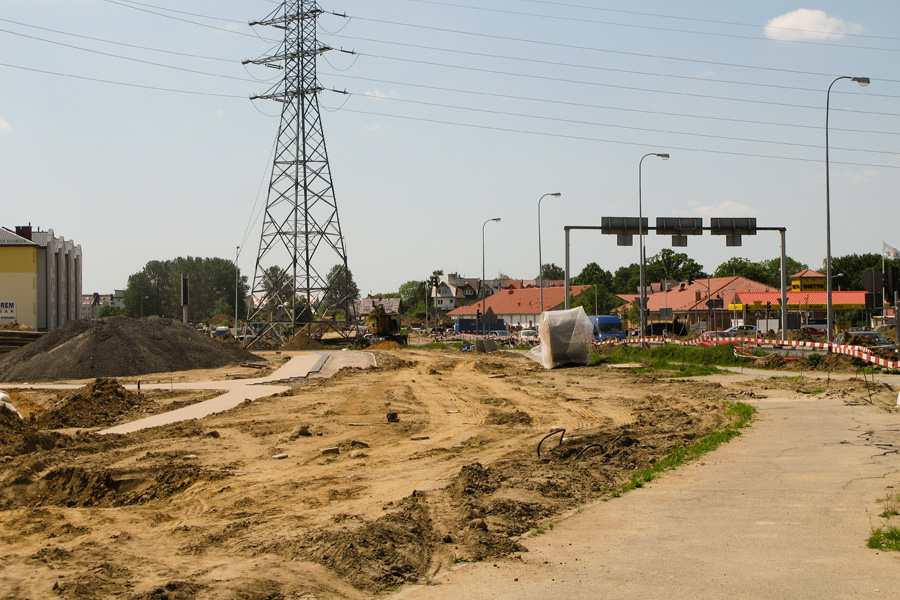 Nowa ��dzka - budowa dzie� 208