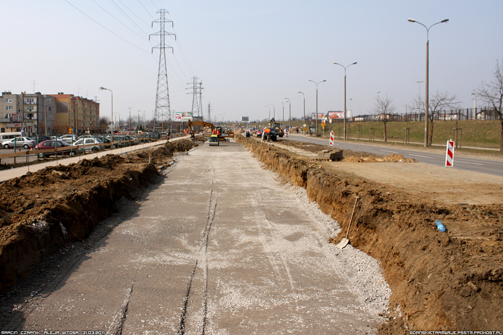 Aleja Witosa - budowa dzie� 148