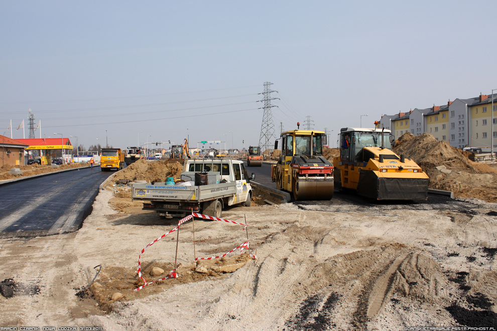 Nowa ��dzka - budowa dzie� 148