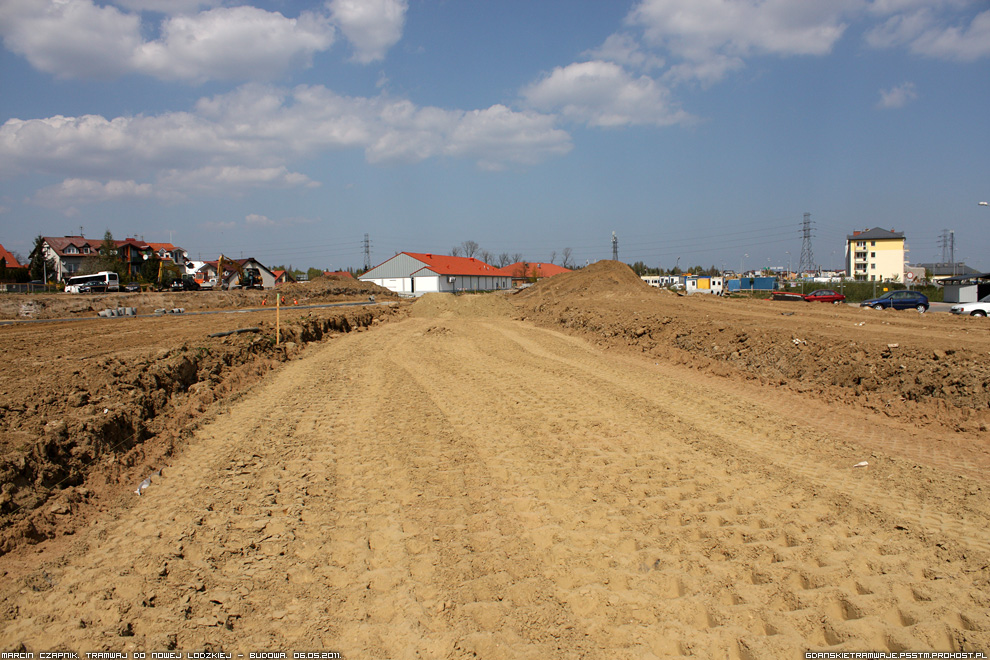 Nowa ��dzka - budowa dzie� 184