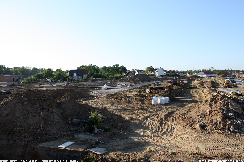 Nowa ��dzka - budowa dzie� 213