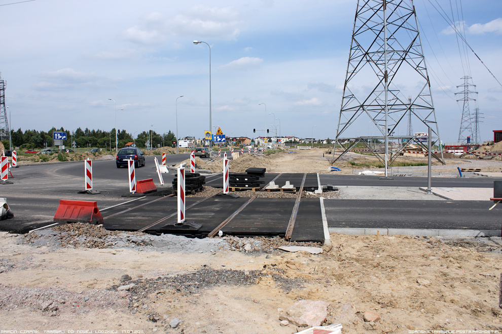 Nowa ��dzka - budowa dzie� 256