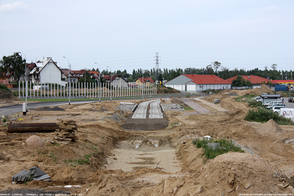 Nowa ��dzka - budowa dzie� 256