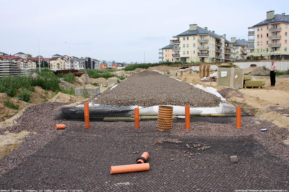 Nowa ��dzka - budowa dzie� 256