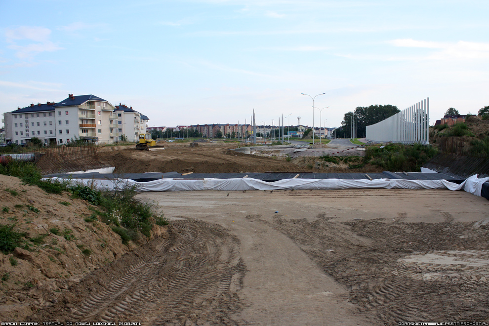 Nowa ��dzka - budowa dzie� 291