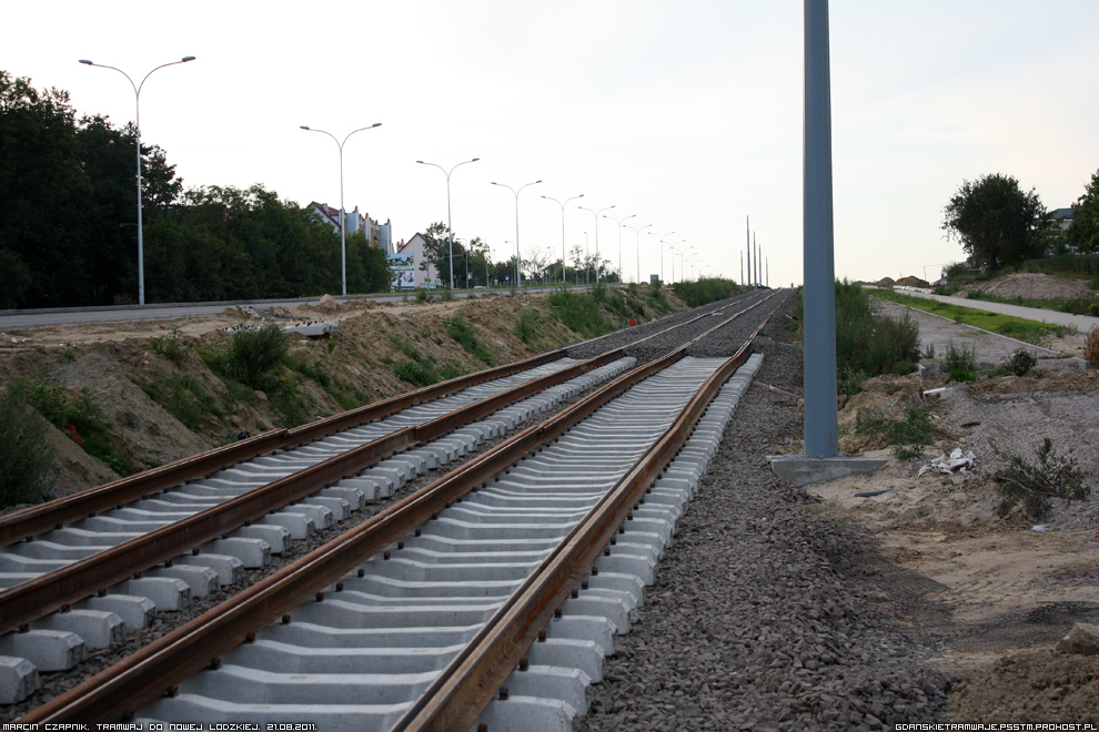 Nowa ��dzka - budowa dzie� 291