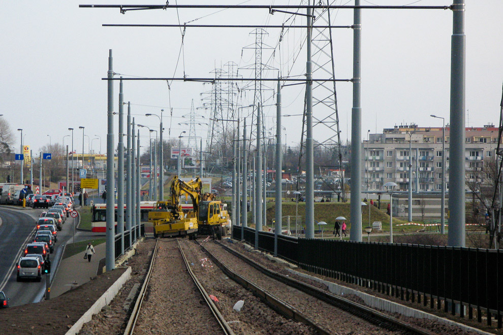 Nowa ��dzka - budowa dzie� 391