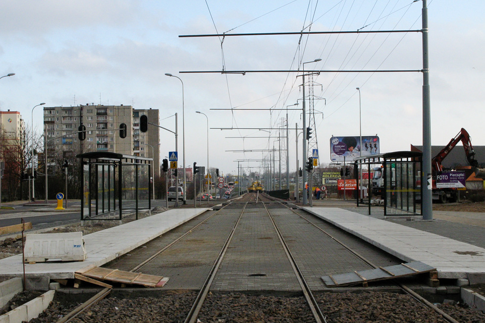 Nowa ��dzka - budowa dzie� 391