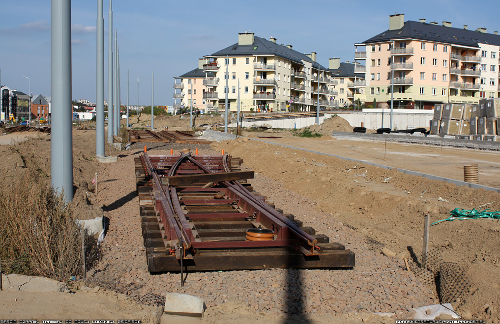 Nowa ��dzka - budowa dzie� 327