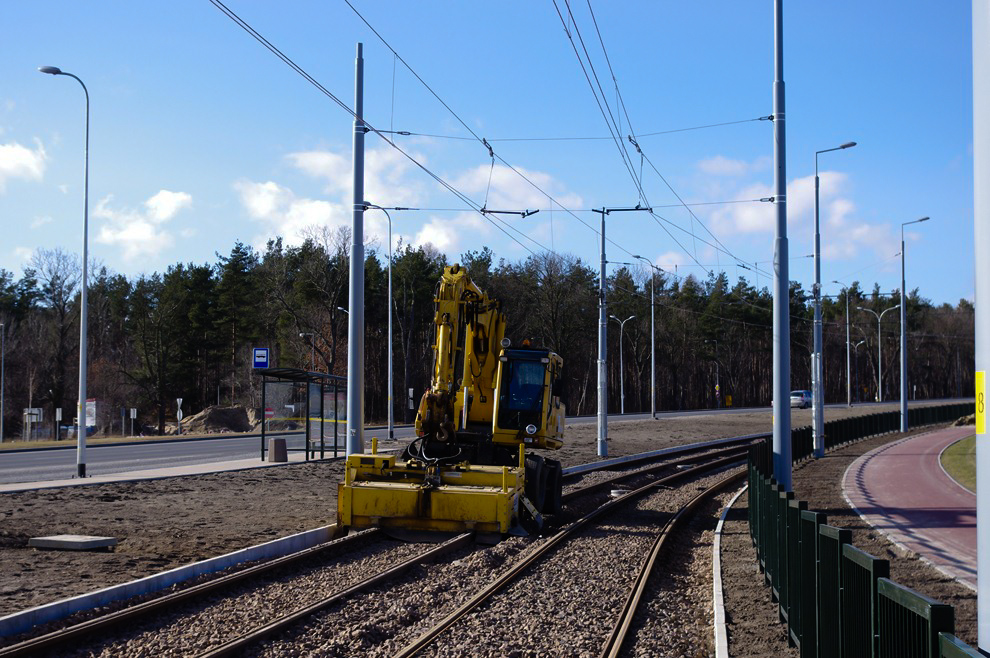 Nowa ��dzka - budowa dzie� 485