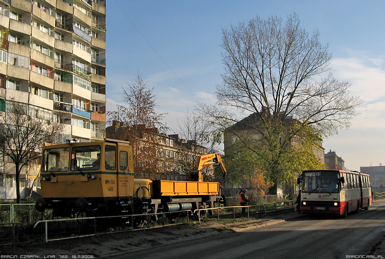 Rozbi�rka linii 722