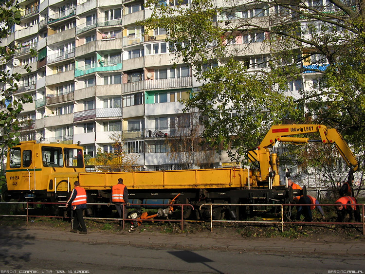 Rozbi�rka linii 722