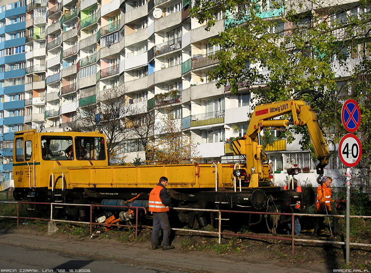 Rozbi�rka linii 722