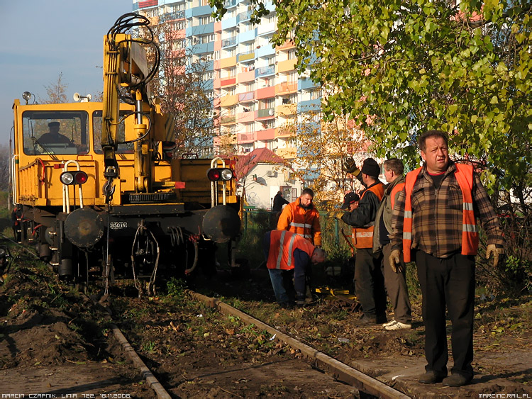 Rozbi�rka linii 722