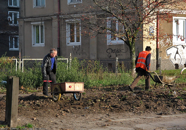 Rozbi�rka linii 722