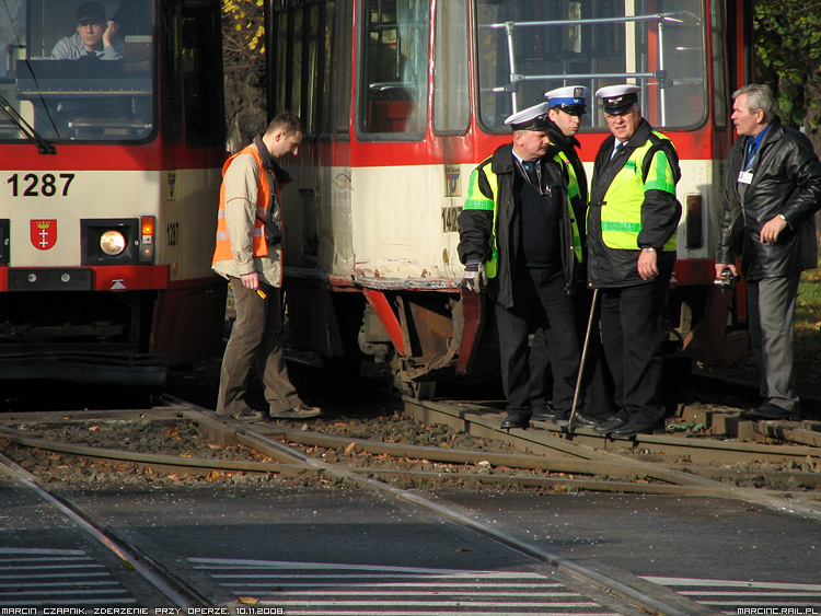 Zderzenie przy Operze Ba�tyckiej