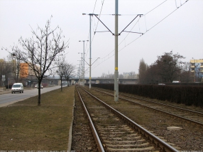 Torowisko w ci�gu al. Rzeczypospolitej