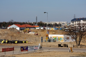 Nowa ��dzka - budowa dzie� 168
